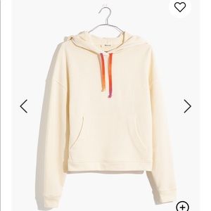 Madewell Rainbow Drawstring Hoodie